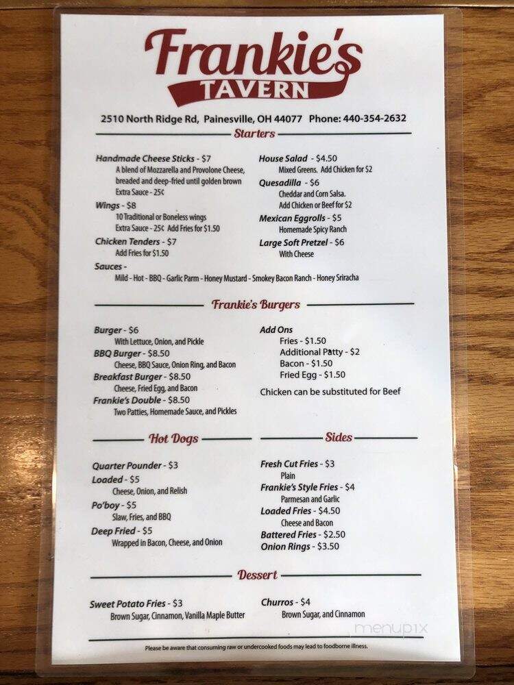 Frankie's Tavern - Painesville, OH