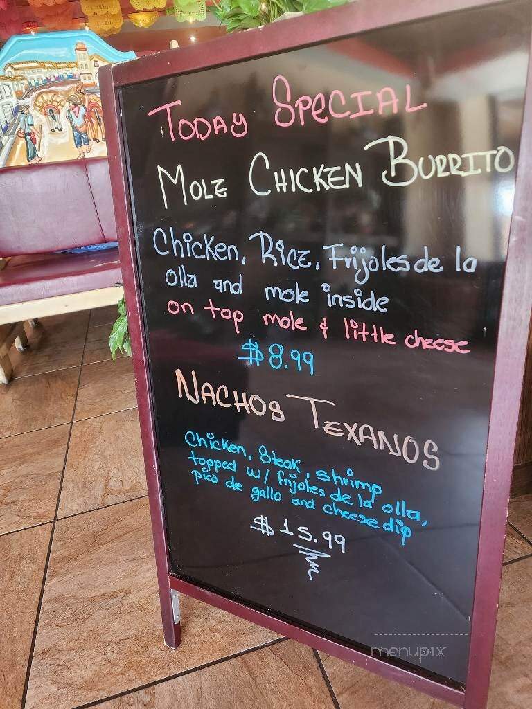 Orale's Bar & Grill - Asheville, NC menu_pic