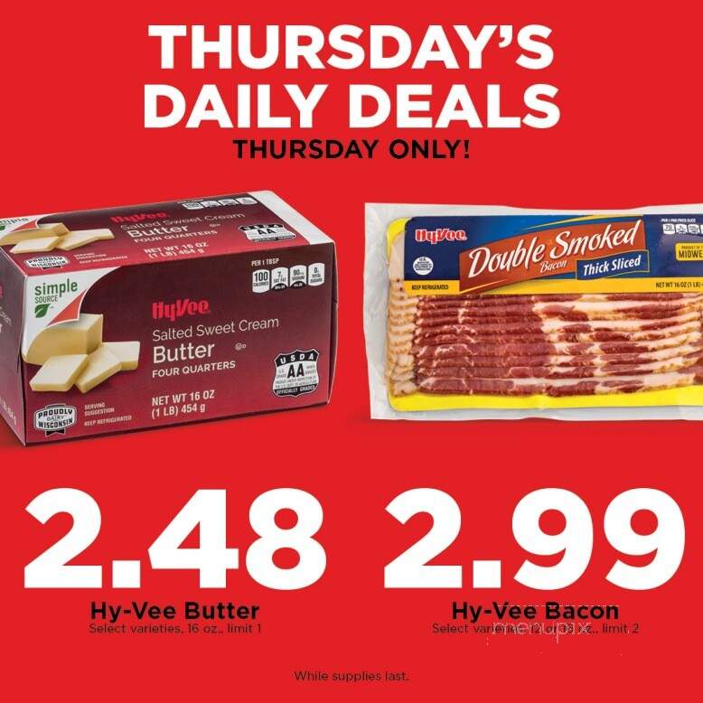 Hy-Vee - Algona, IA menu_pic