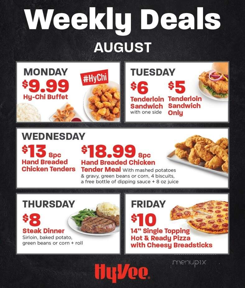 Hy-Vee - Algona, IA menu_pic