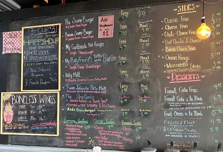 The Neighborhood Scoop - Pasadena, TX menu_pic