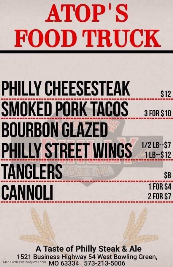 Sweetwater Distillery - Monroe City, MO menu_pic