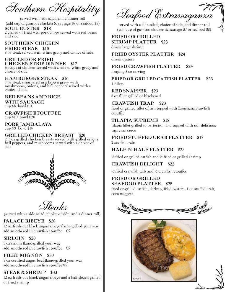 Rice Palace - Crowley, LA menu_pic