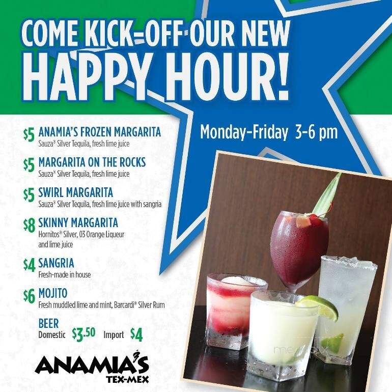 Anamia's Tex-Mex - Flower Mound, TX menu_pic