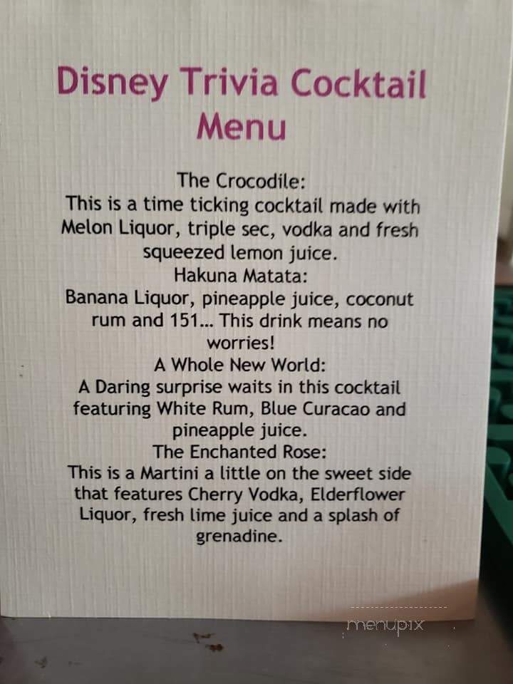 Center St Bar & Grill - Madisonville, KY menu_pic