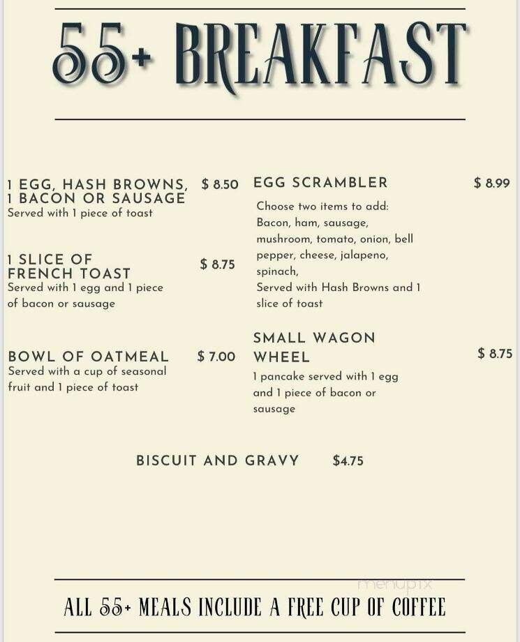 The Ranch Steakhouse - Phelan, CA menu_pic