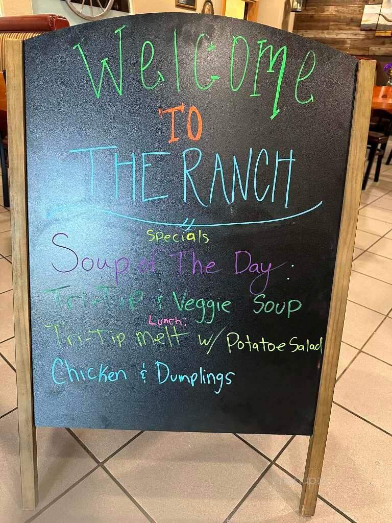 The Ranch Steakhouse - Phelan, CA menu_pic