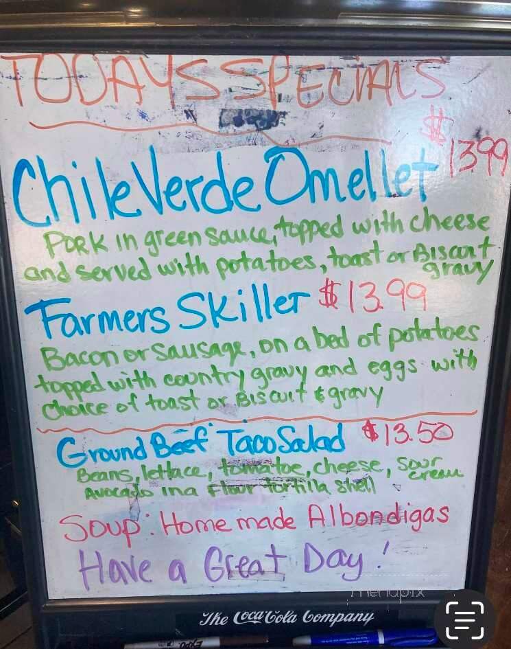 The Ranch Steakhouse - Phelan, CA menu_pic