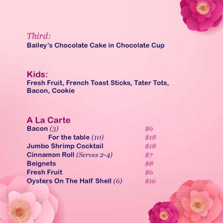 Jax Cafe - Minneapolis, MN menu_pic
