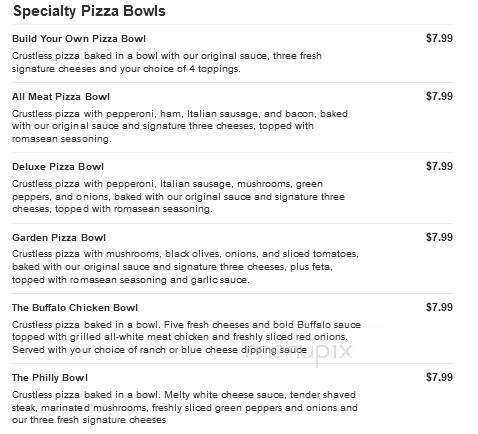 Marco's Pizza - Thomasville, NC menu_pic