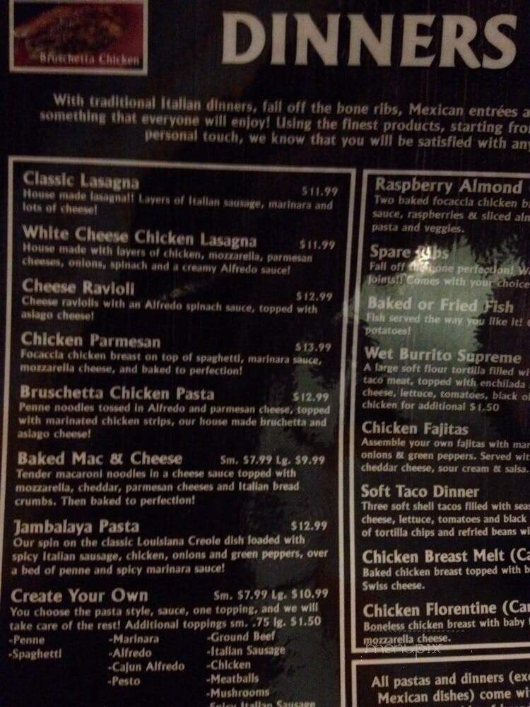 G's Pizzeria - Saginaw, MI menu_pic