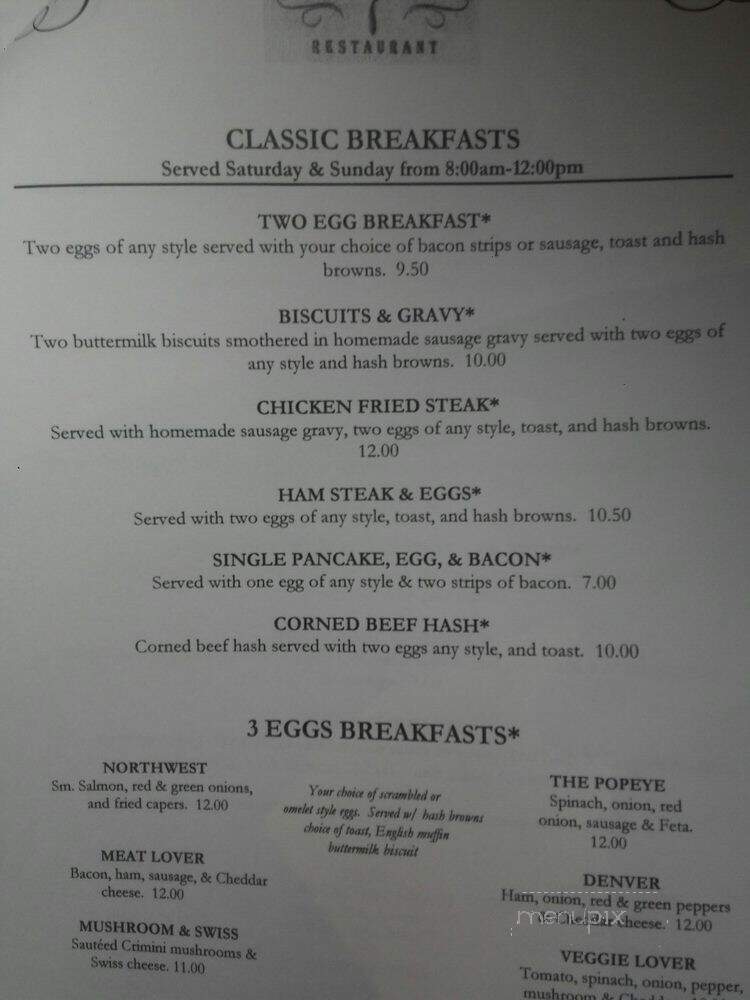 Crooked Spoon - Redmond, WA menu_pic