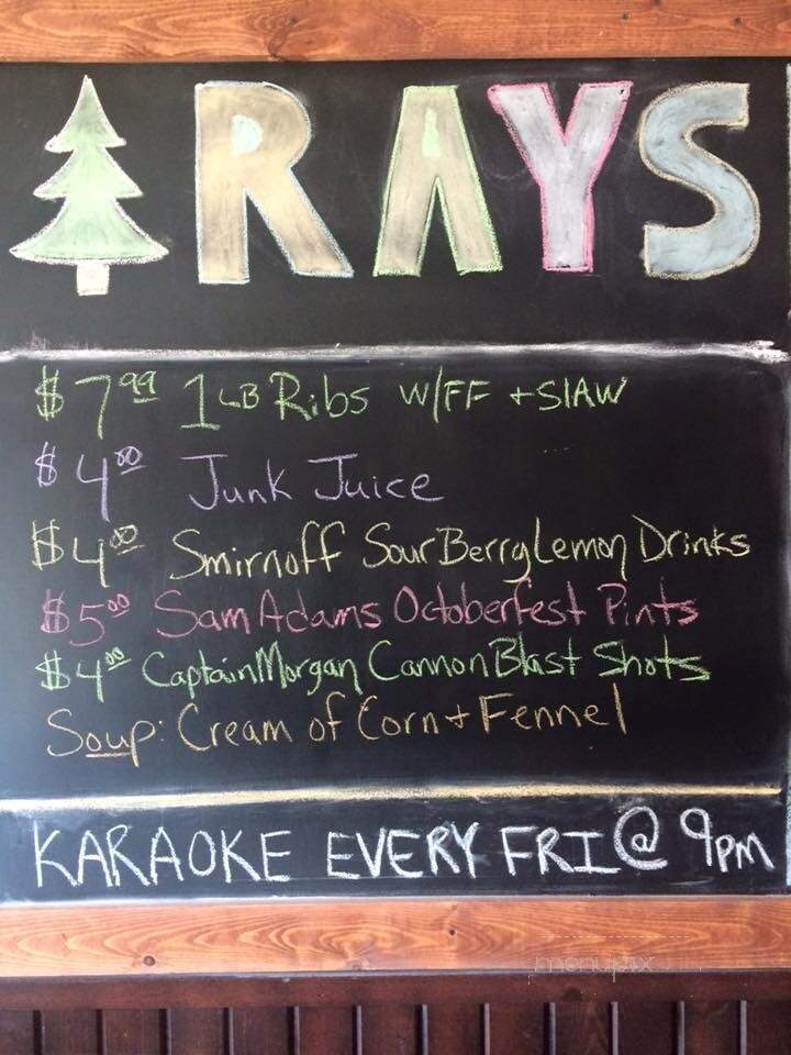 Ray's Evergreen Tavern - Saint Charles, IL menu_pic