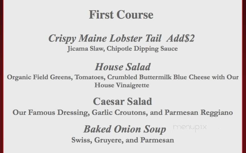 Roessler's - Sarasota, FL menu_pic