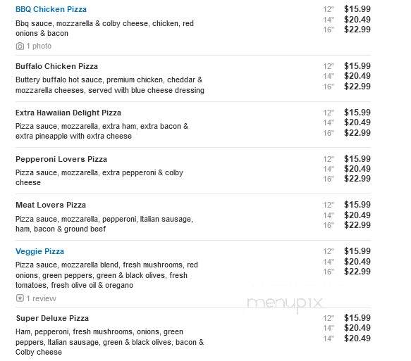 Papa Mineo's Pizza - Wayland, MI menu_pic