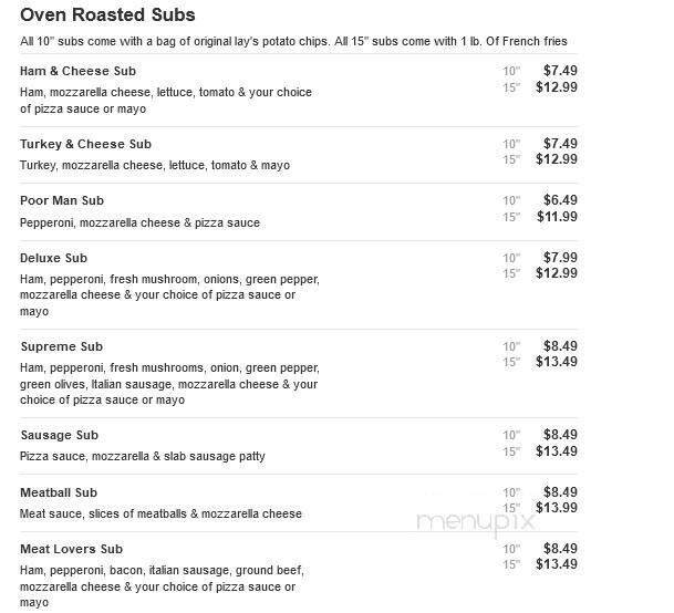 Papa Mineo's Pizza - Wayland, MI menu_pic