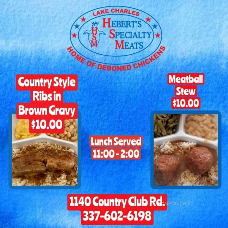 Hebert's Specialty Meats - Lake Charles, LA