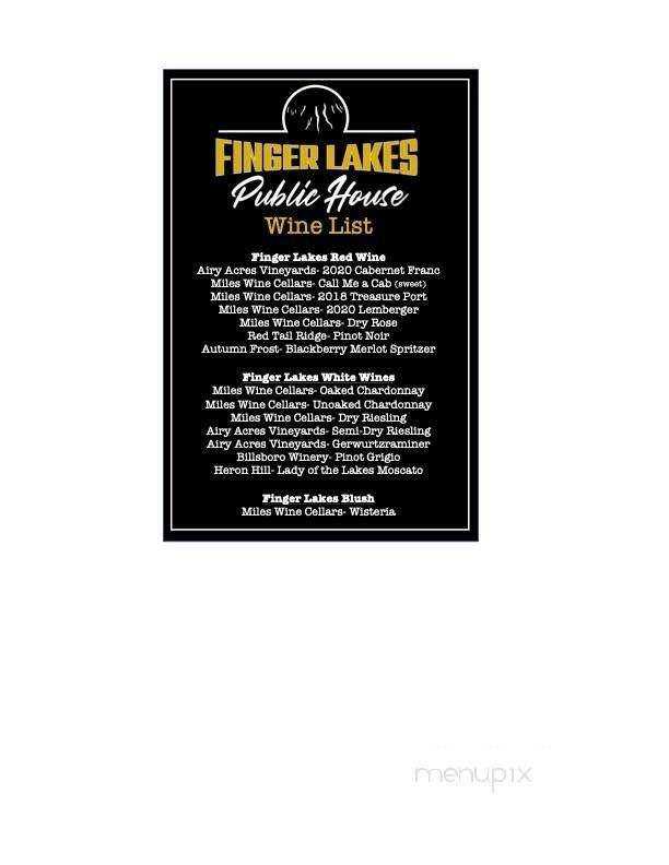 Finger Lakes Public House - Canandaigua, NY