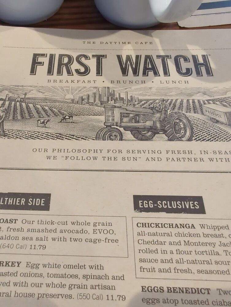 First Watch - Naperville, IL menu_pic