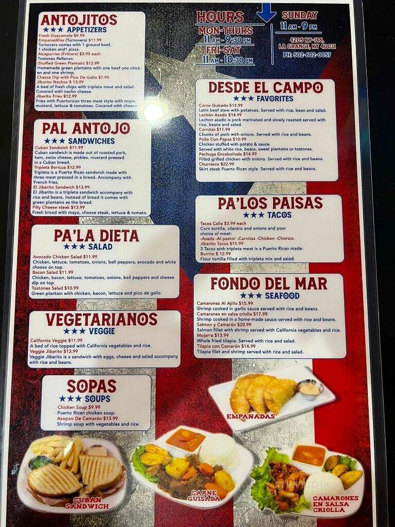 Restaurante El Jibarito - La Grange, KY