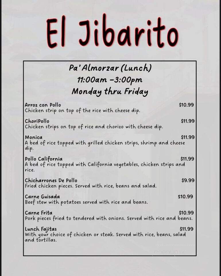 Restaurante El Jibarito - La Grange, KY