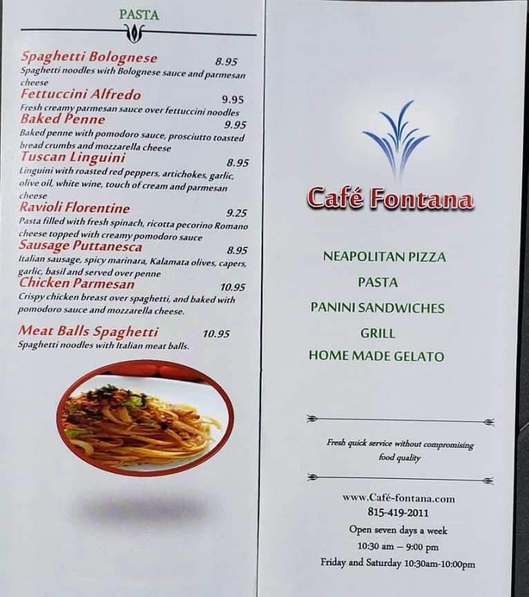 Cafe Fontana - Pontiac, IL