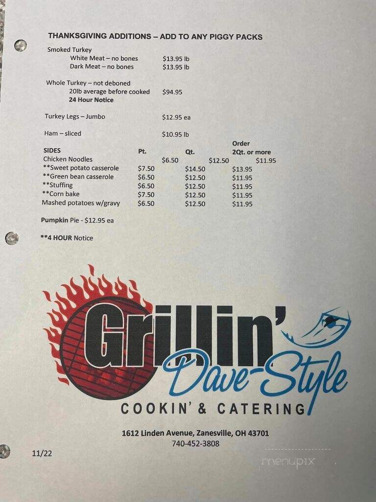 Grillin' Dave Style - Zanesville, OH