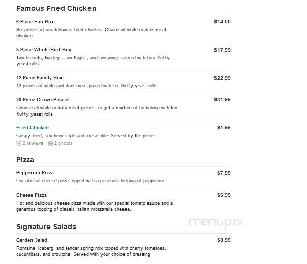 Golden Corral - Taylor, MI menu_pic