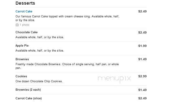 Golden Corral - Taylor, MI menu_pic