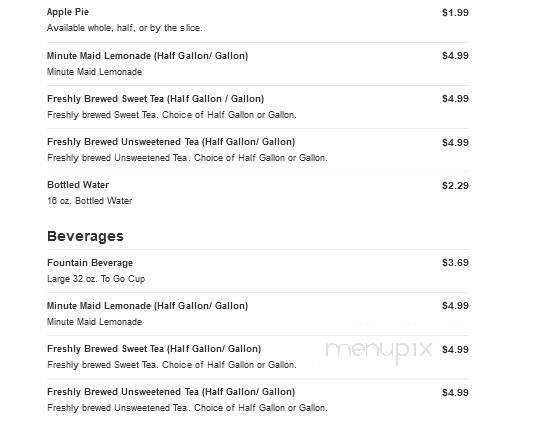 Golden Corral - Taylor, MI menu_pic