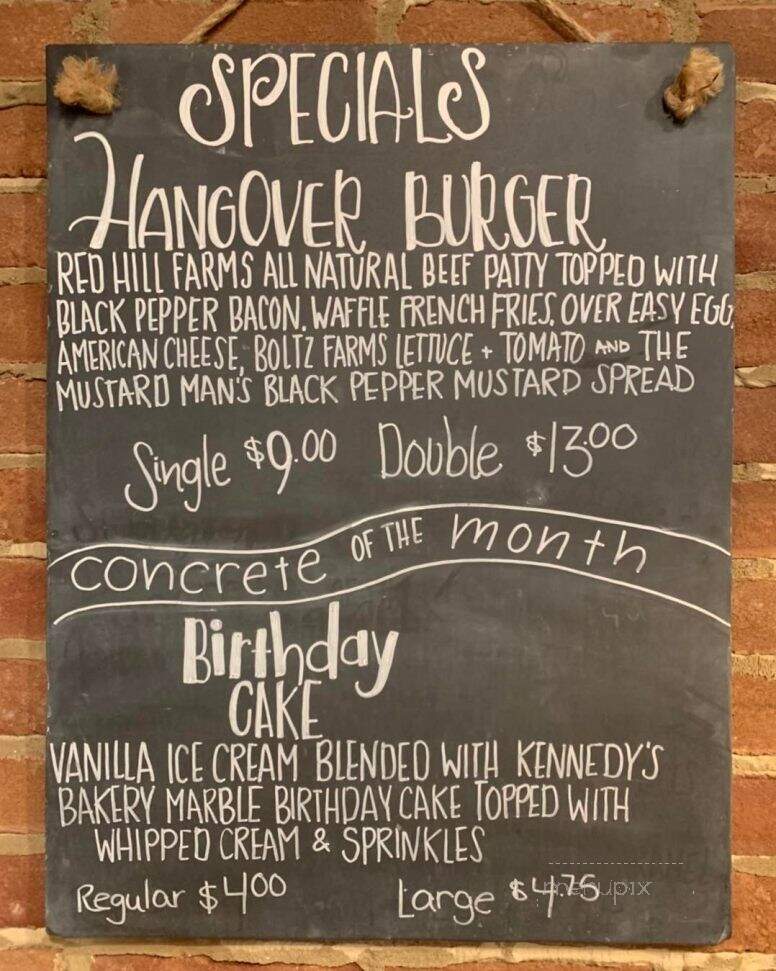 360 Burger - Cambridge, OH menu_pic