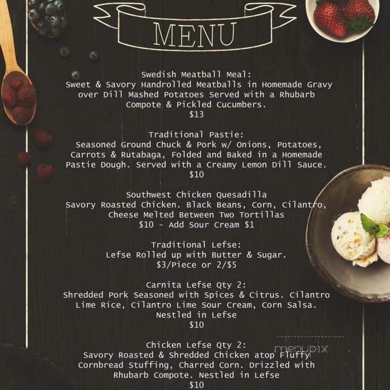 Back Shed Brewing - Waite Park, MN menu_pic