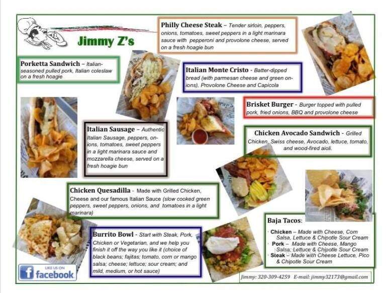 Back Shed Brewing - Waite Park, MN menu_pic