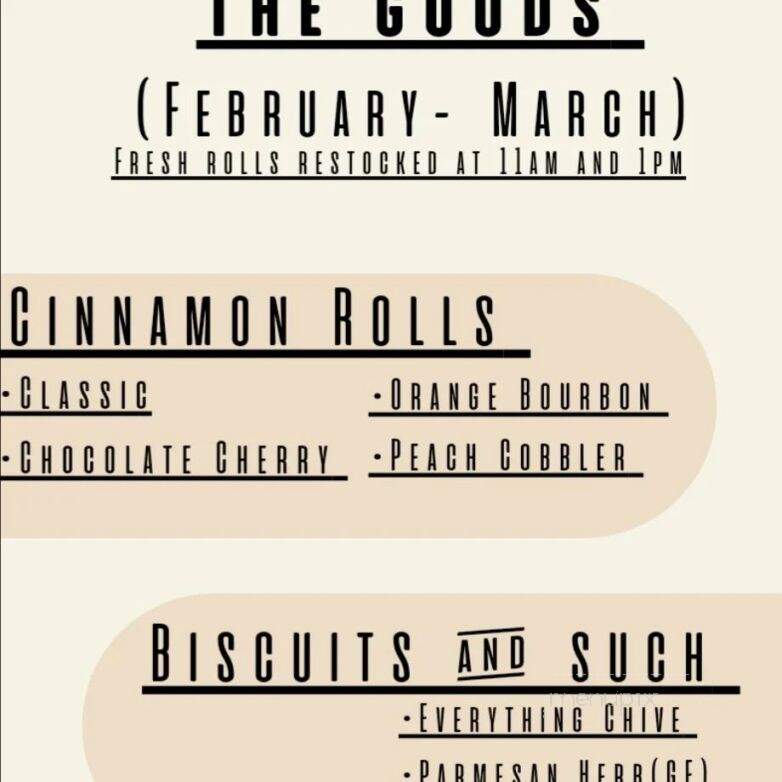 Black Magnolia Southern Patisserie - Greensboro, NC menu_pic