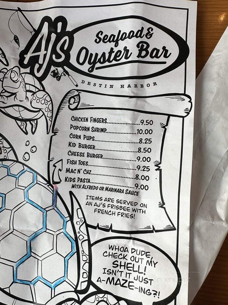 A J's Seafood & Oyster House - Destin, FL