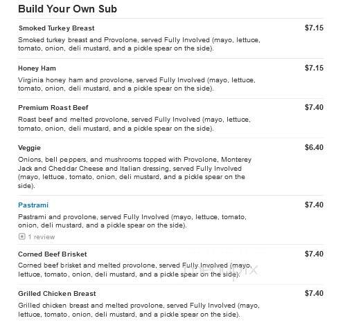 Firehouse Subs - Aiken, SC menu_pic