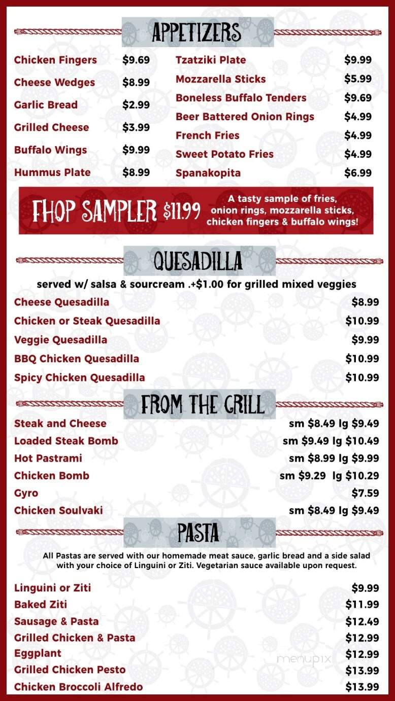 Foreside House of Pizza - Falmouth, ME menu_pic
