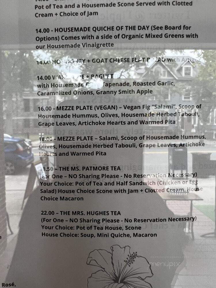 Tipple and Rose - Princeton, NJ menu_pic