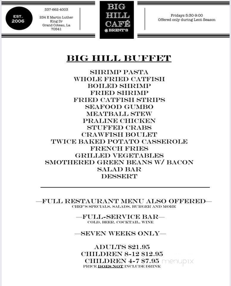 Big Hill Cafe - Grand Coteau, LA