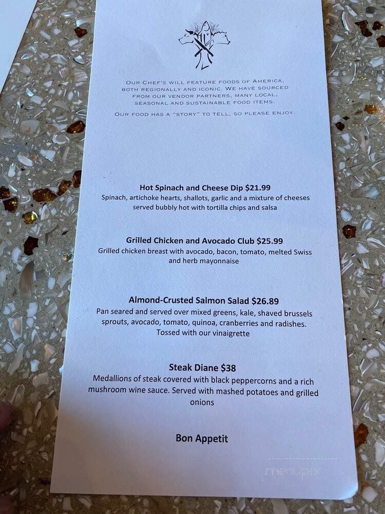 Great Room - Anchorage, AK menu_pic