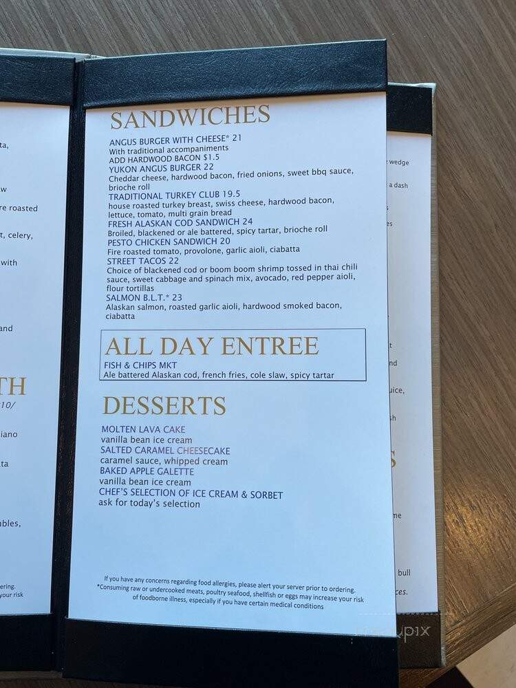 Great Room - Anchorage, AK menu_pic