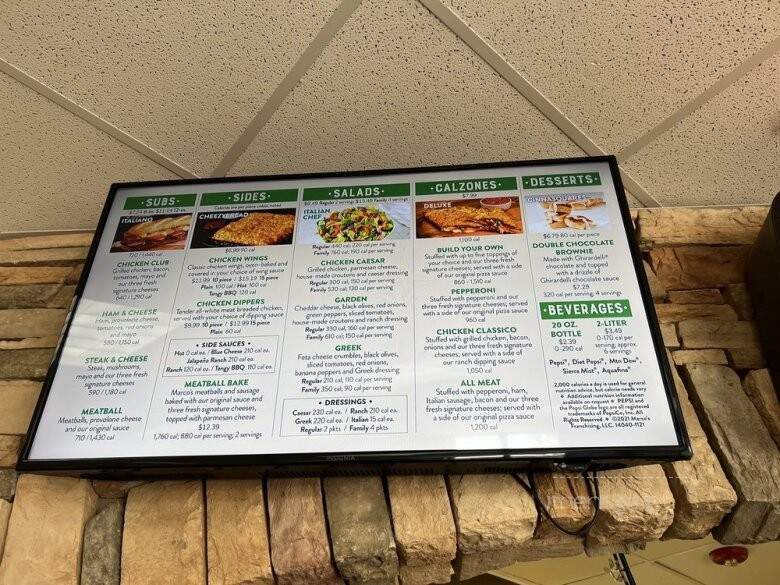 Marco's Pizza - Hemet, CA menu_pic