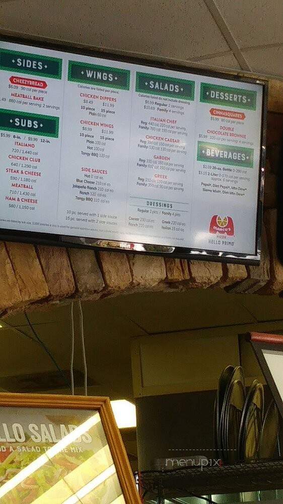 Marco's Pizza - Hemet, CA menu_pic