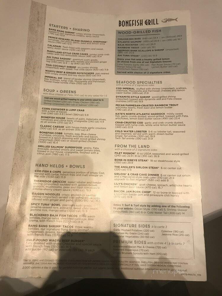 Bonefish Grill - Metairie, LA