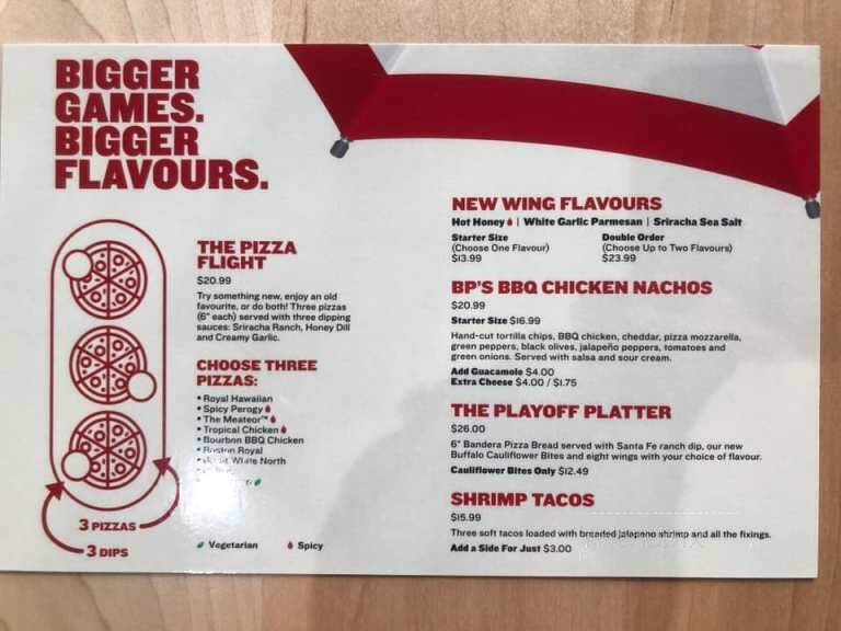 Boston Pizza - Fort Saskatchewan, AB menu_pic