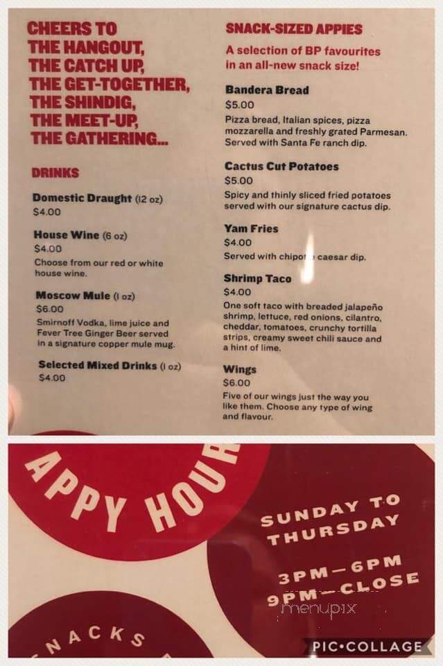 Boston Pizza - Fort Saskatchewan, AB menu_pic