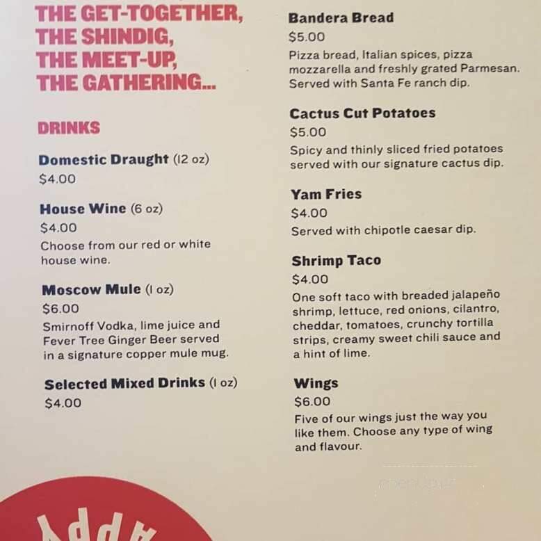 Boston Pizza - Fort Saskatchewan, AB menu_pic