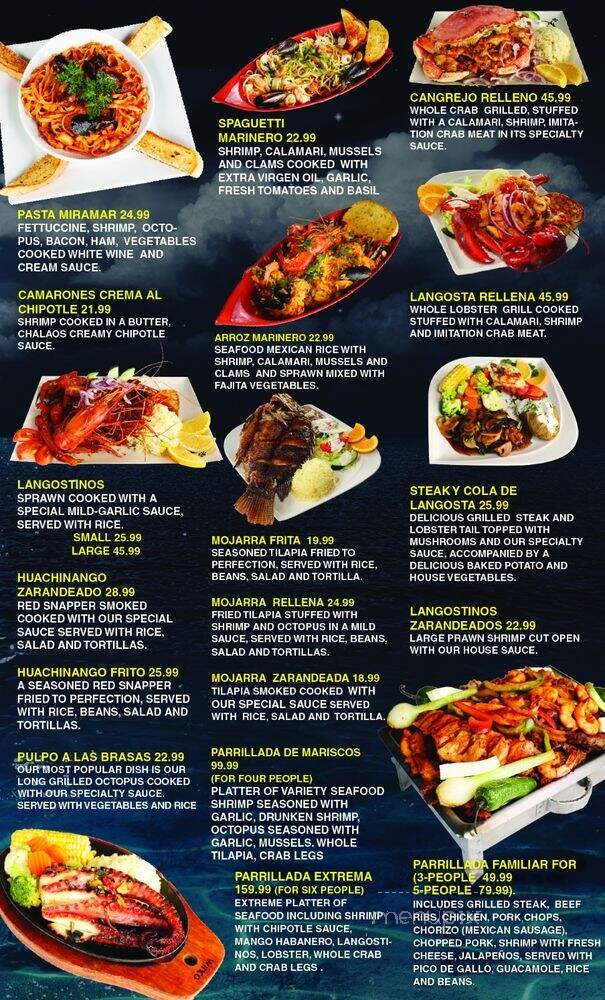 Los Grandes Mexican Restaurant - Burnsville, MN menu_pic