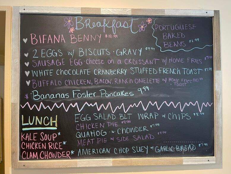 The Little Village Cafe - Fairhaven, MA menu_pic
