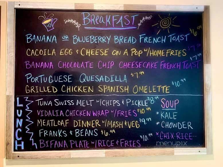 The Little Village Cafe - Fairhaven, MA menu_pic
